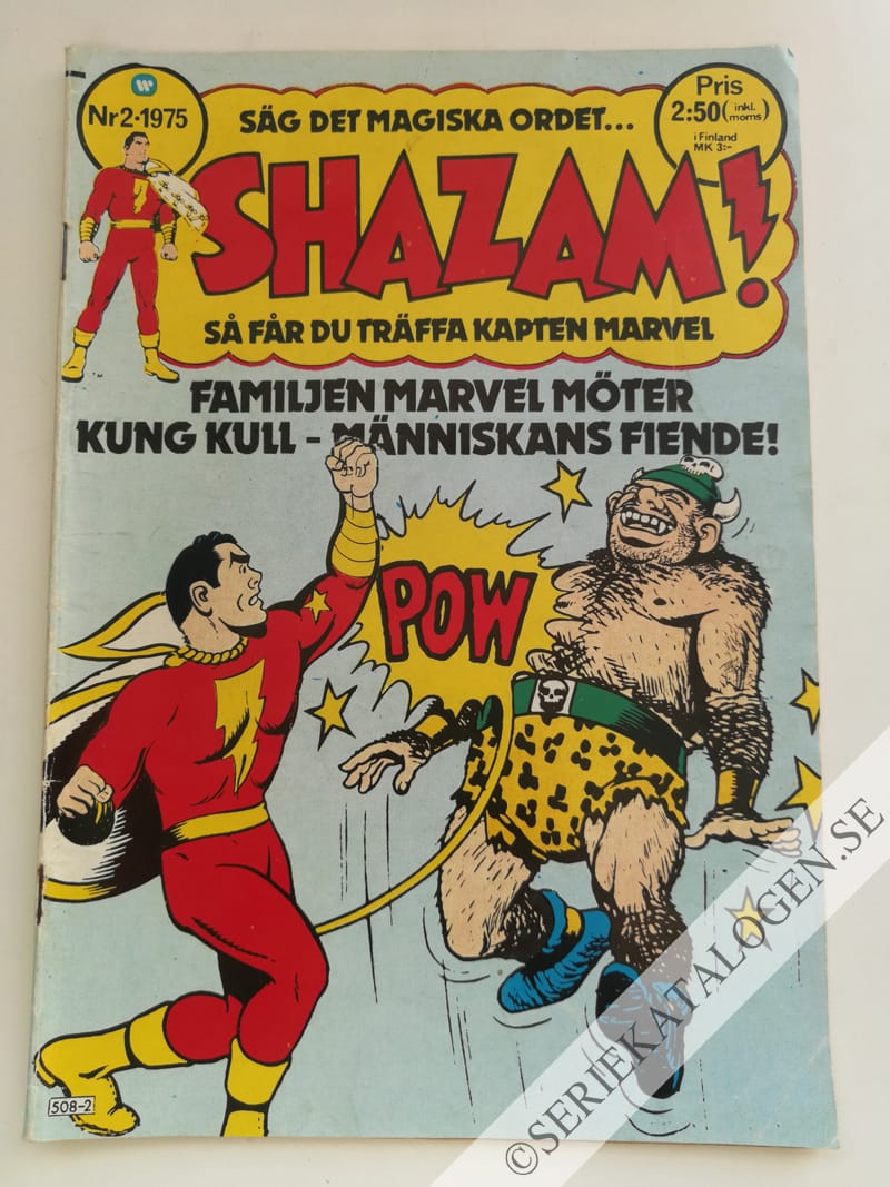 Framsida på SHAZAM! #2 (1975)