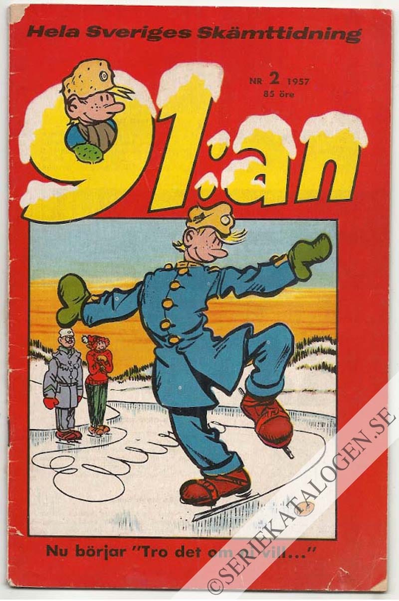 Framsida på 91:an #2 (1957)