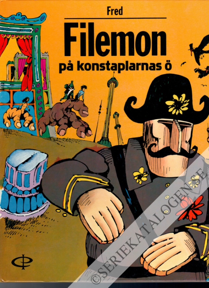 Framsida på Filemon Filemon på konstaplarnas ö (1980)