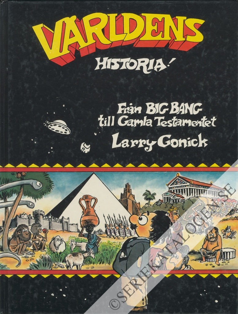Framsida på Världens historia! Från Big Bang till Gamla testamentet (1992)