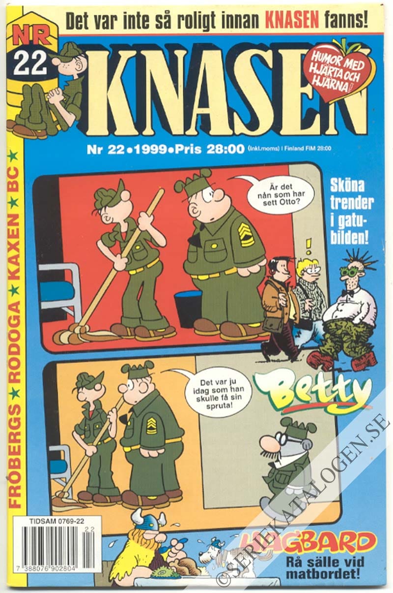 Framsida på Knasen #22 (1999)