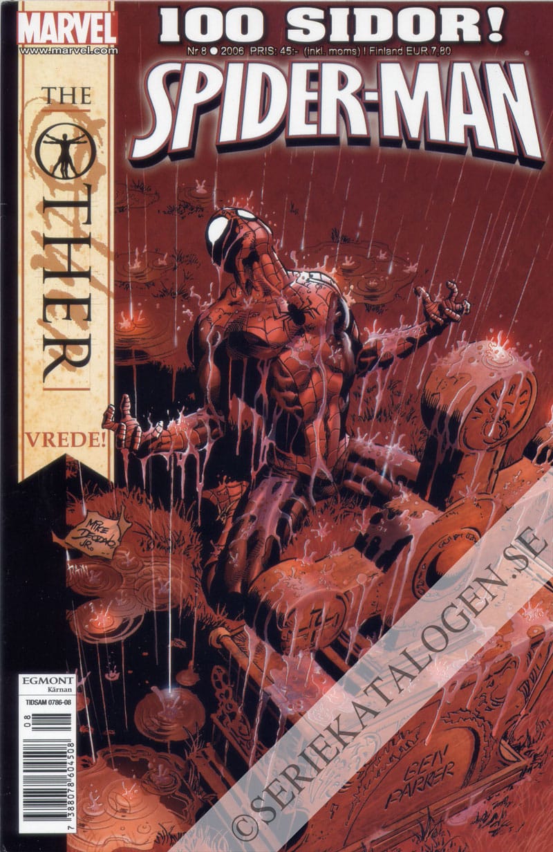Framsida på Spider-Man #8 (2006)