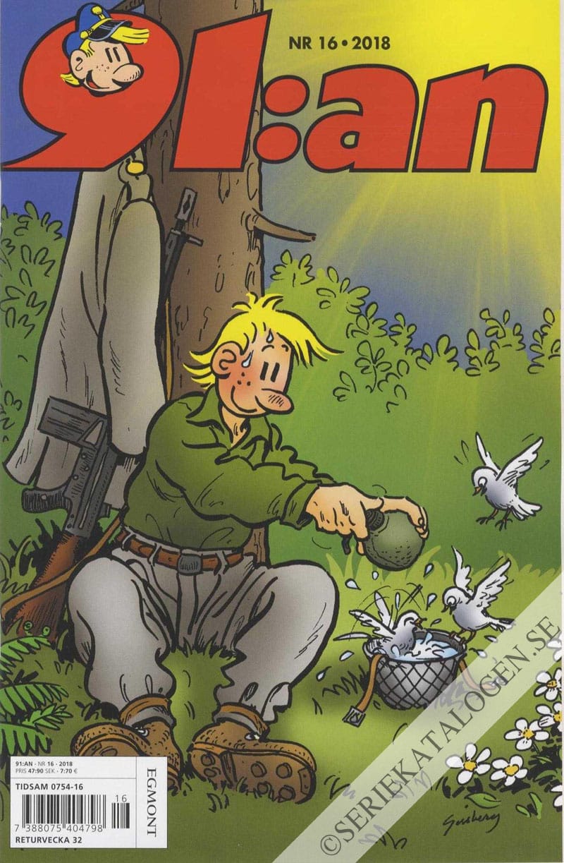 Framsida på 91:an #16 (2018)