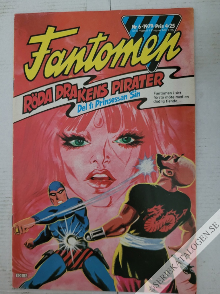 Framsida på Fantomen #6 (1979)