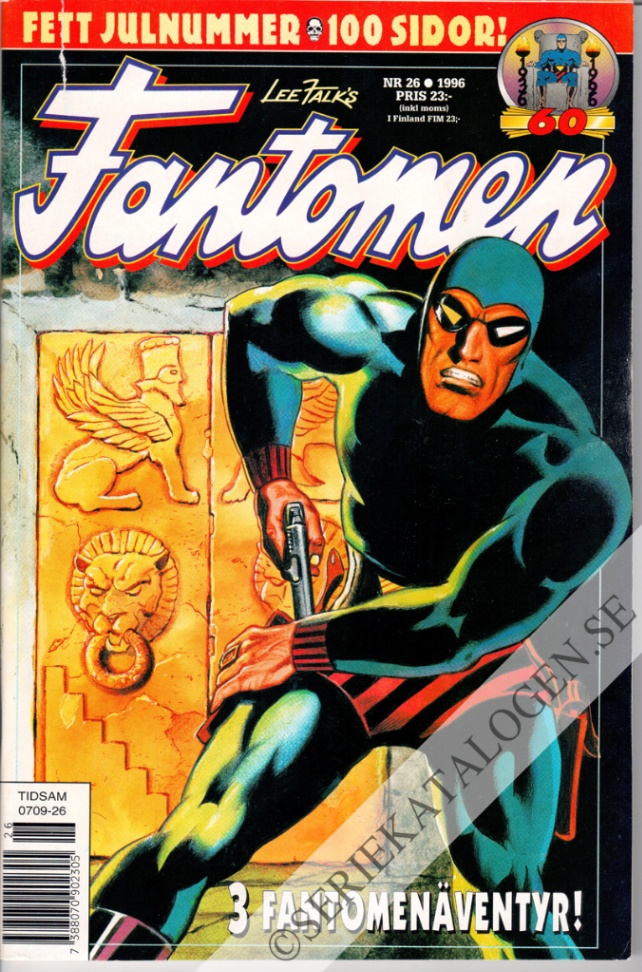 Framsida på Fantomen #26 (1996)