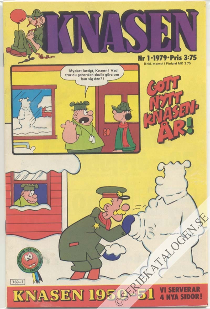 Framsida på Knasen #1 (1979)