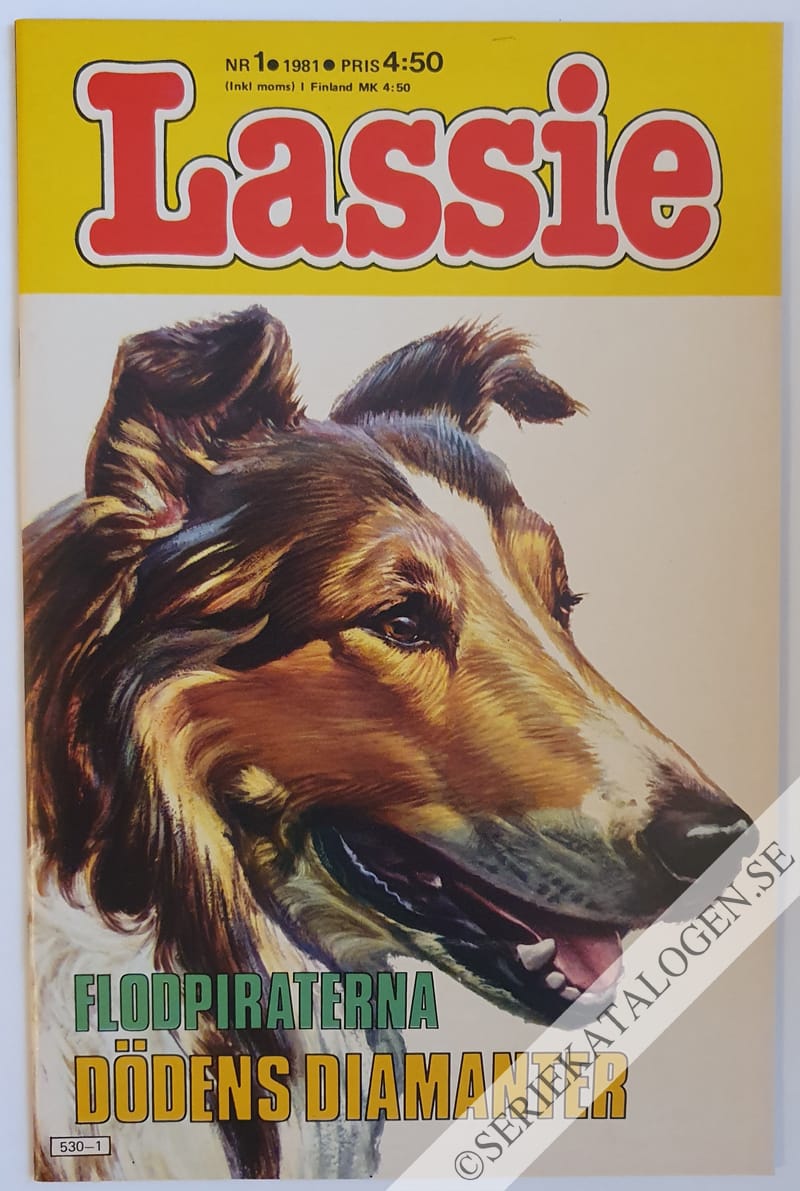 Framsida på Lassie #1 (1981)