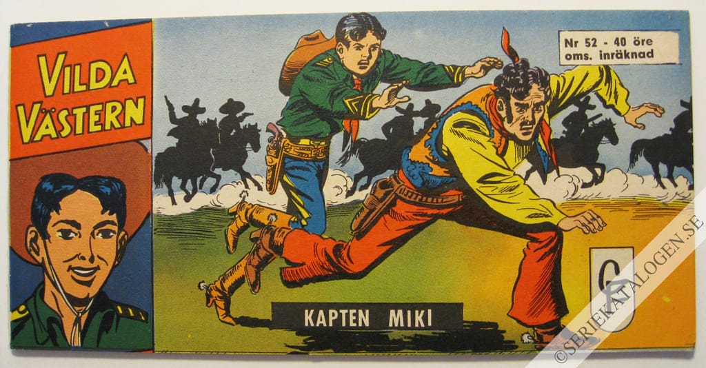 Framsida på Vilda Västern #52 (1963)