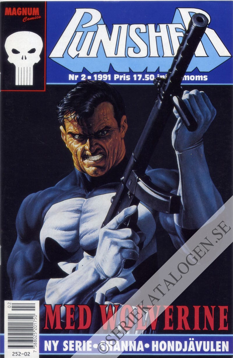 Framsida på Punisher #2 (1991)