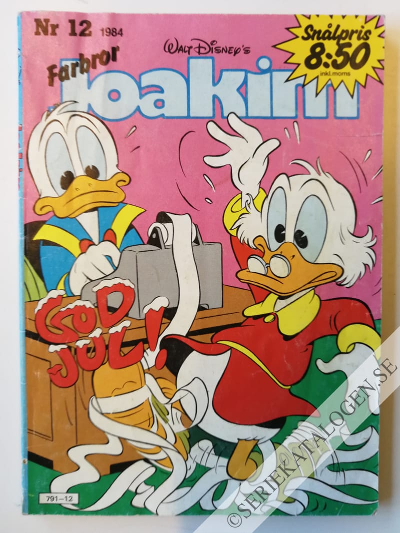 Framsida på Joakim #12 (1984)