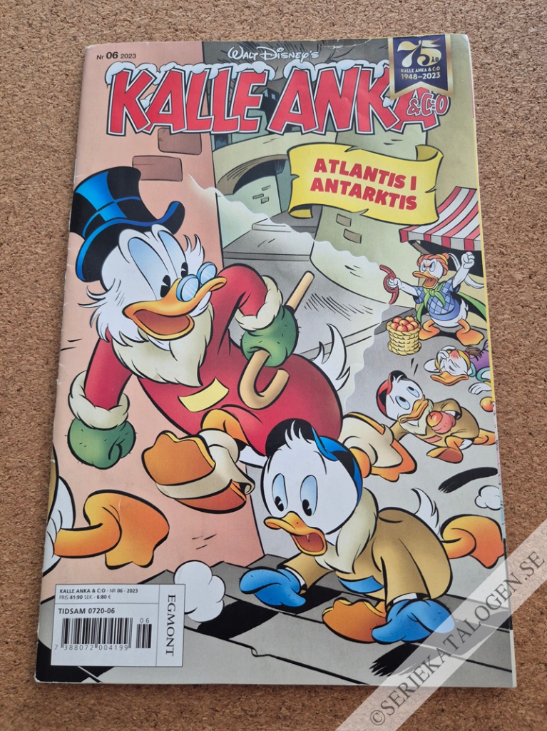 Framsida på Kalle Anka & C:o #6 (2023)