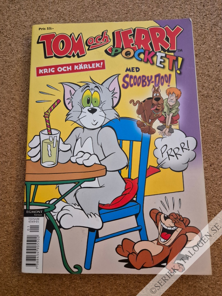 Framsida på Tom och Jerry-pocket! #1 (2011)
