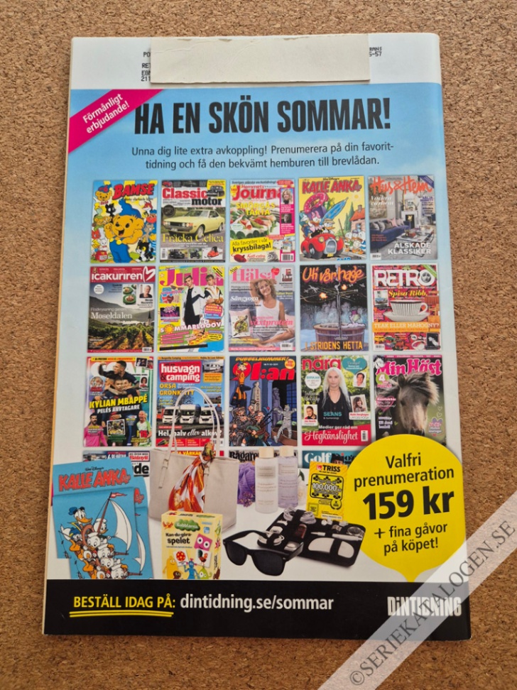 Baksida på Sista ordet (2019)