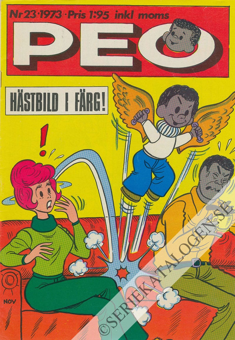 Framsida på Peo #23 (1973)