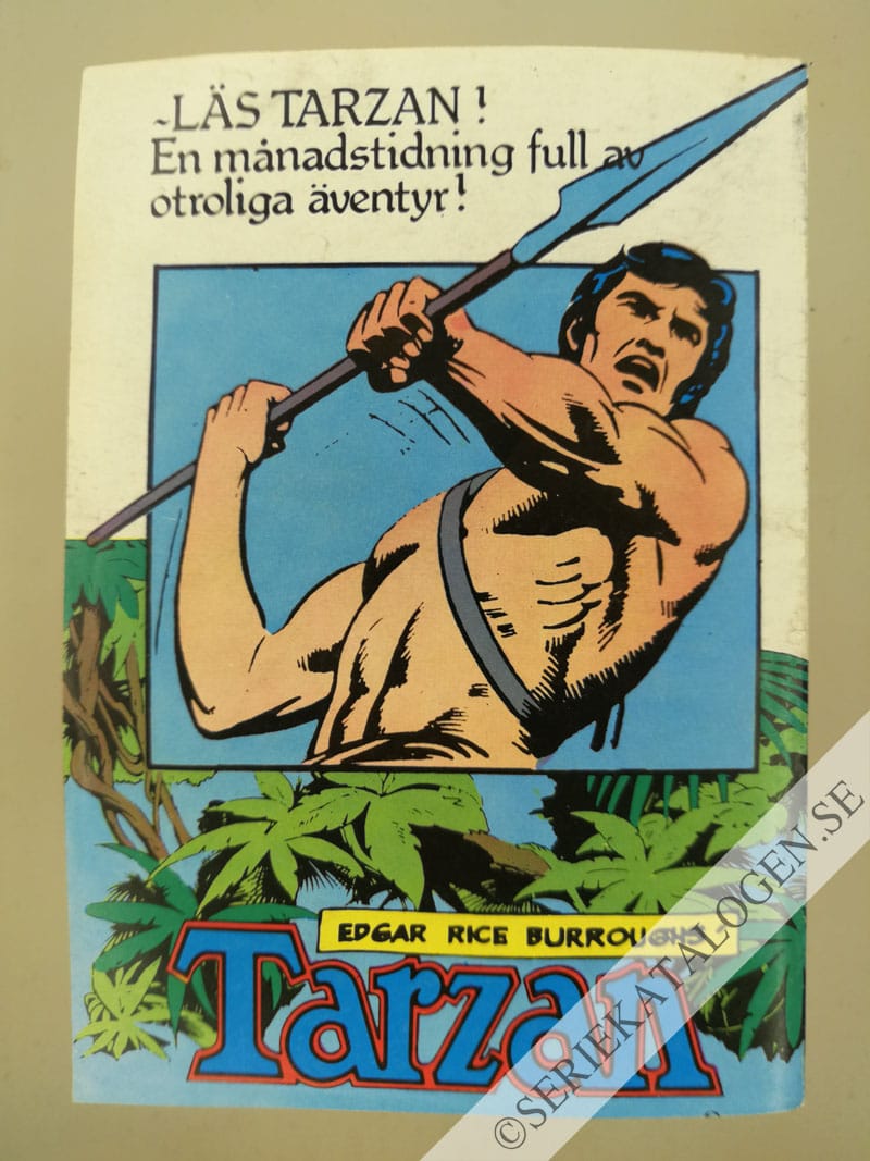 Baksida på Den hemliga vägen (1987)
