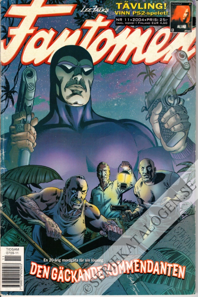Framsida på Fantomen #11 (2004)