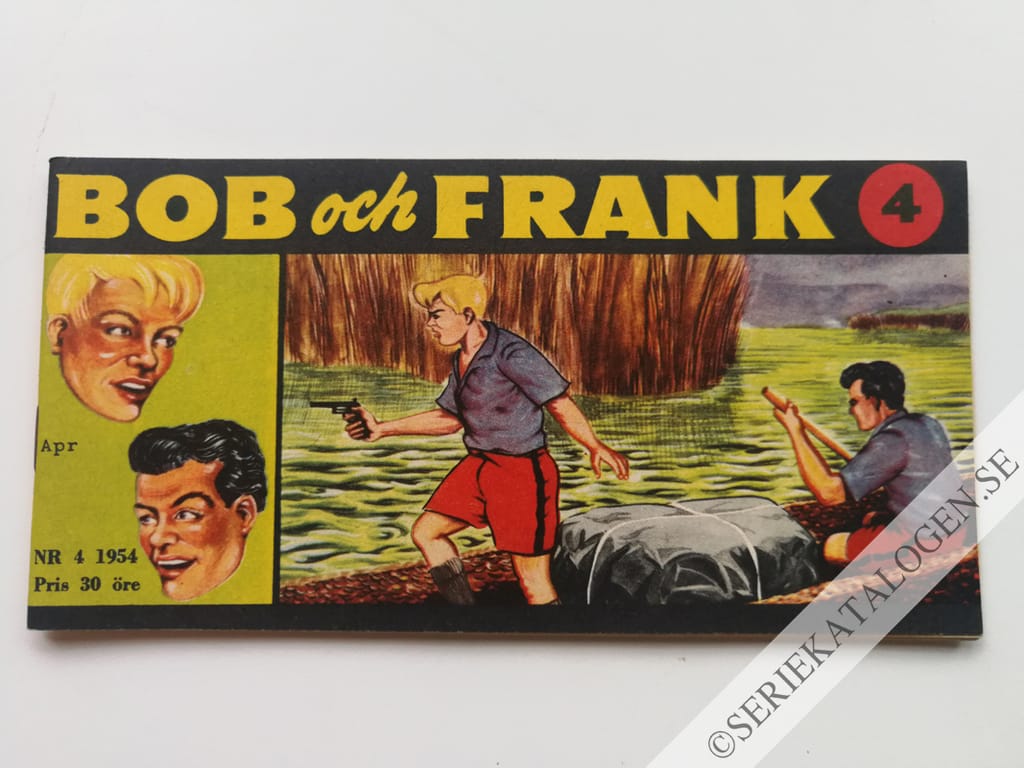 Framsida på Bob och Frank #4 (1954)