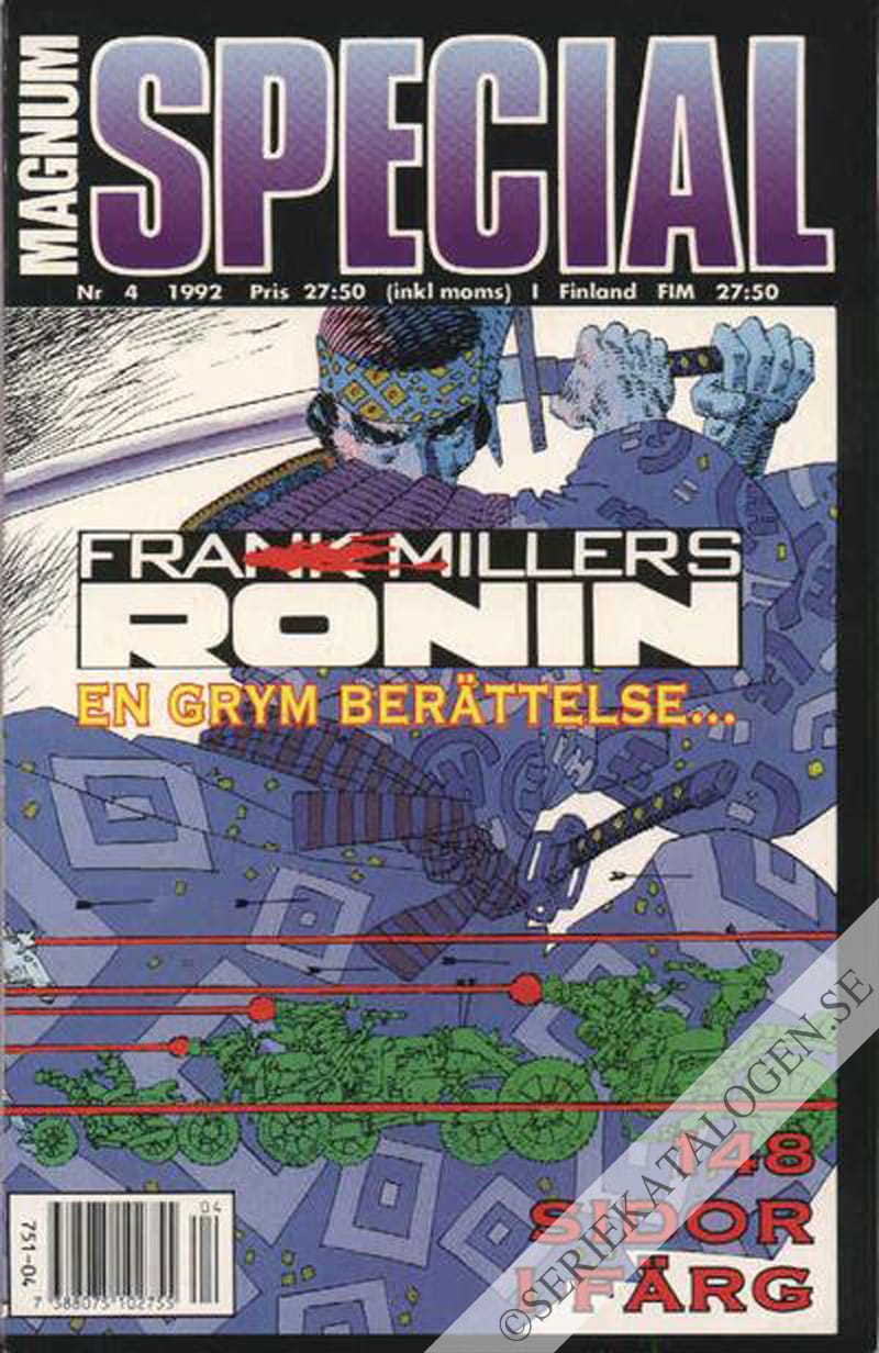 Framsida på Magnum special #4 (1992)