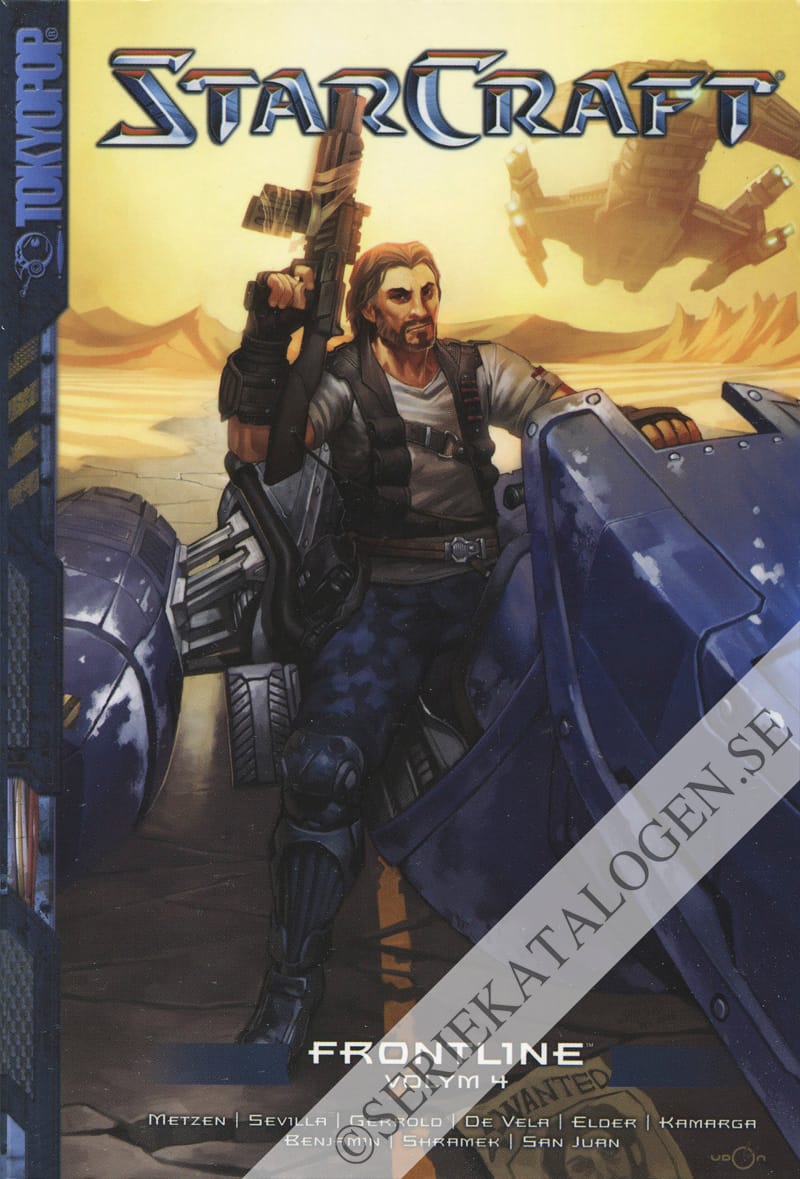 Framsida på Starcraft - Frontline Volym4 (2009)