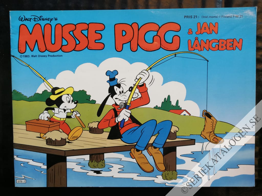 Framsida på Musse Pigg och Jan Långben # (1987)