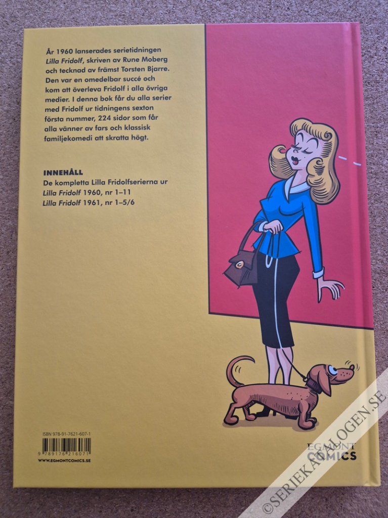 Baksida på Samlade skratt 1960-1961 (2021)