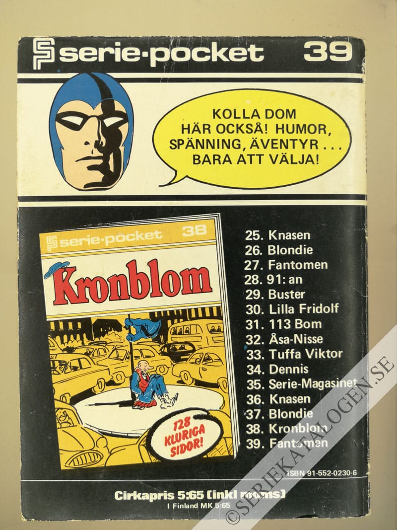 Baksida på Fantomen (1976)