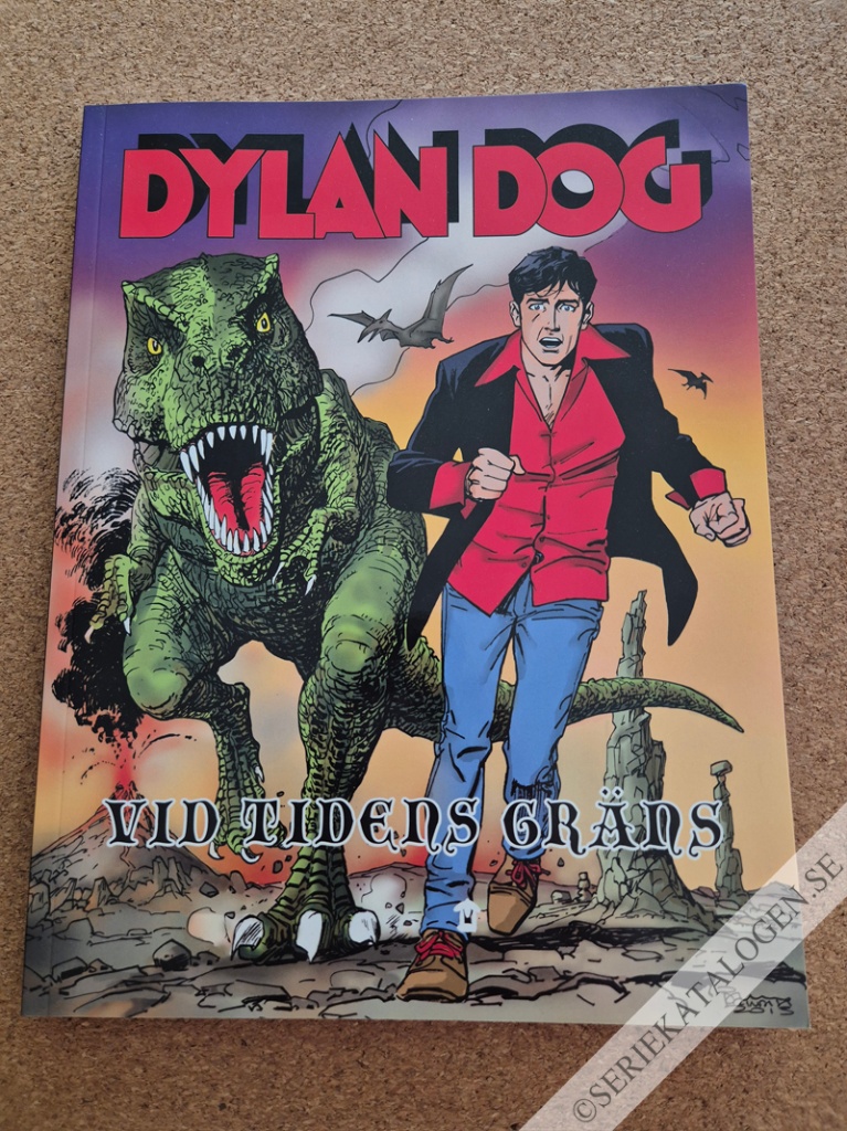 Framsida på Dylan Dog Vid tidens gräns (2021)