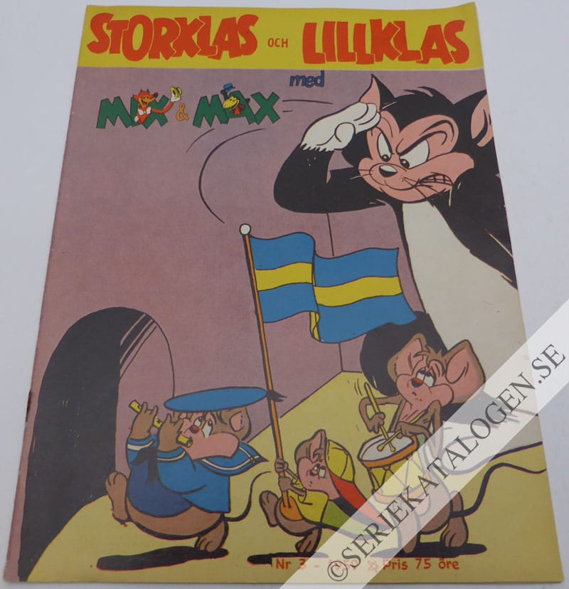 Framsida på Storklas och Lillklas #3 (1959)