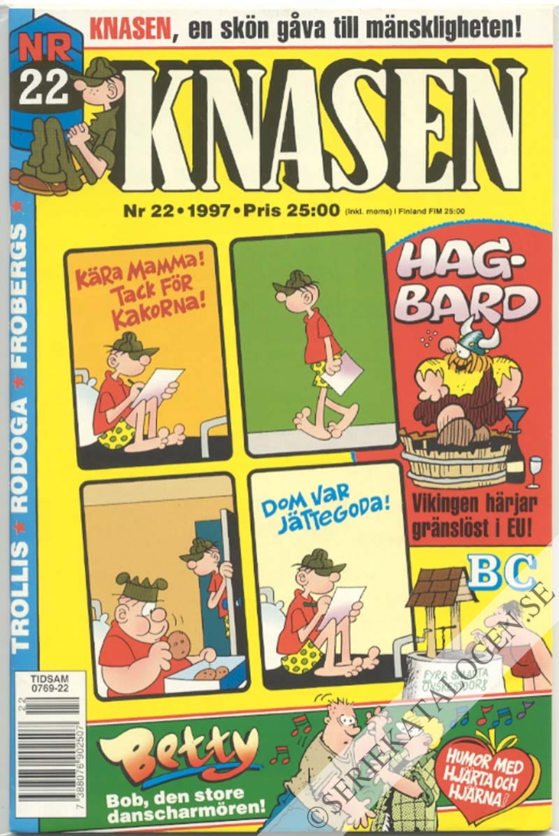 Framsida på Knasen #22 (1997)