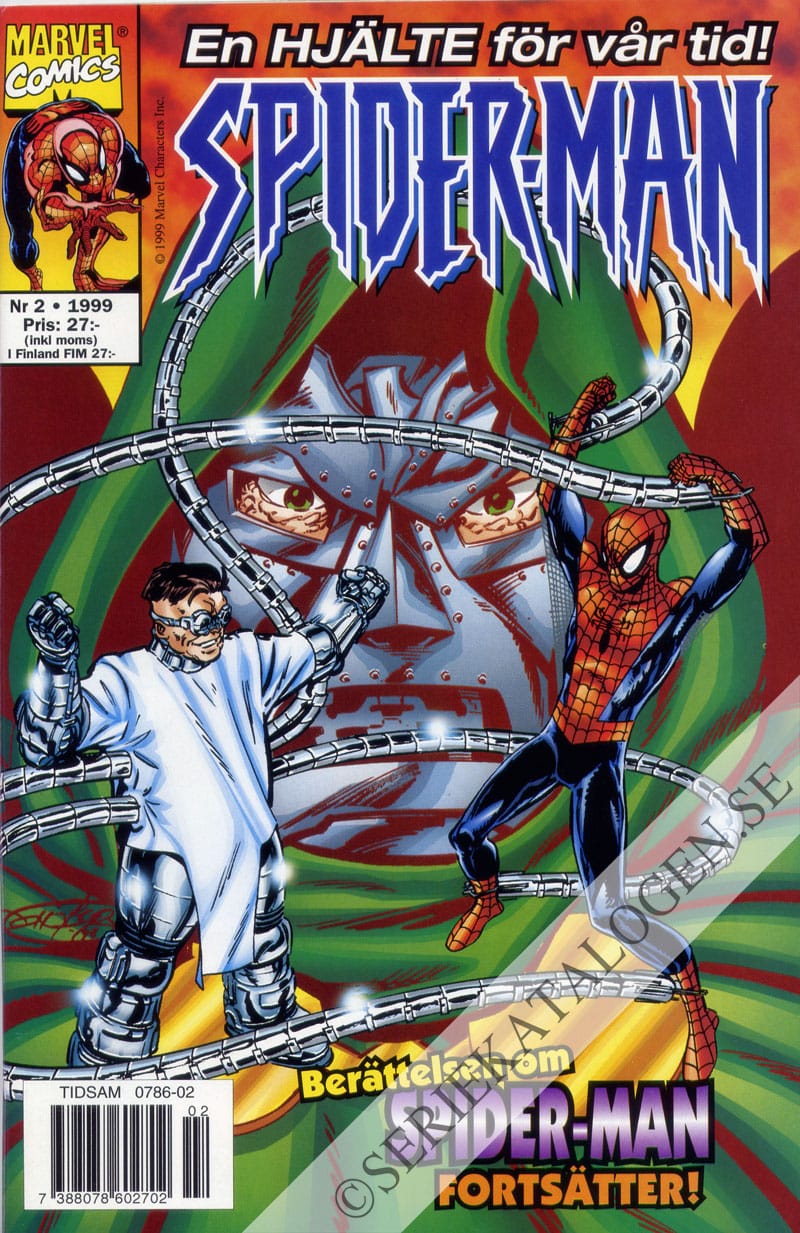 Framsida på Spider-Man #2 (1999)