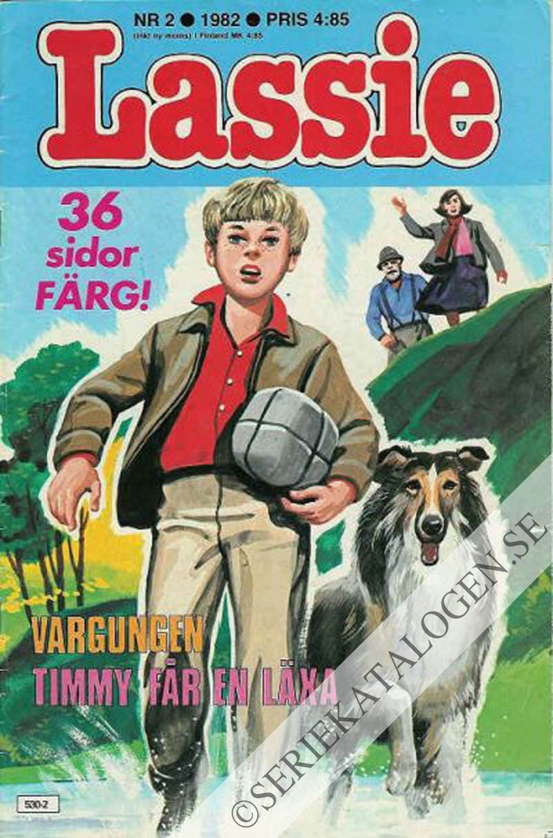 Framsida på Lassie #2 (1982)