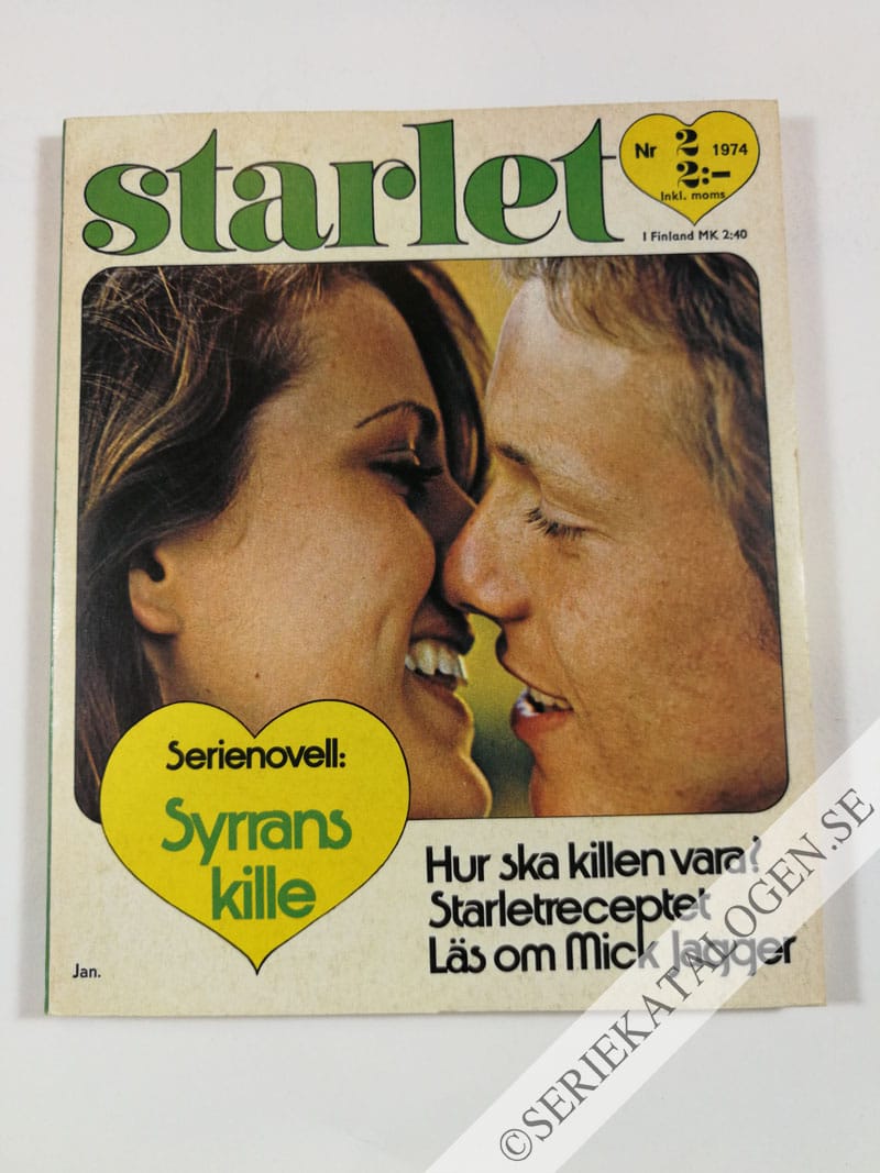Framsida på Starlet #2 (1974)