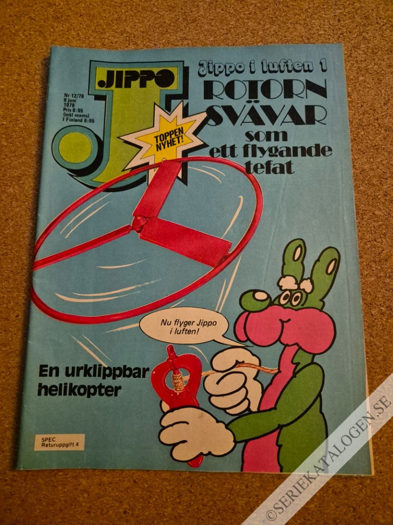Framsida på Jippo #12 (1978)