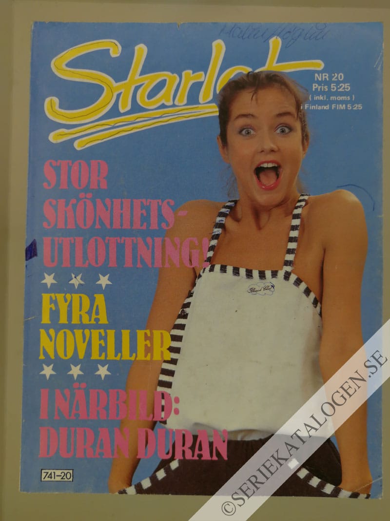 Framsida på Starlet #20 (1985)