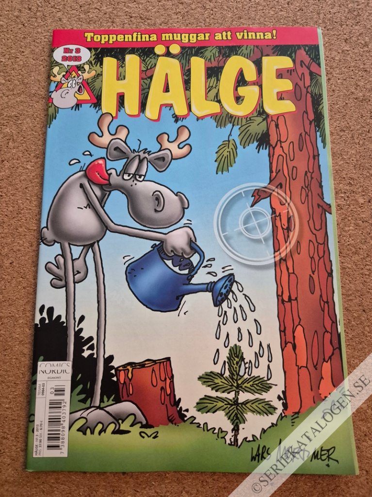 Framsida på Hälge #3 (2013)
