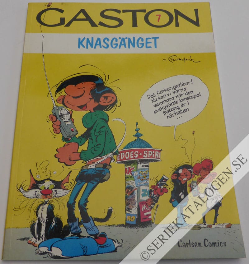 Framsida på Gaston Knasgänget (1979)