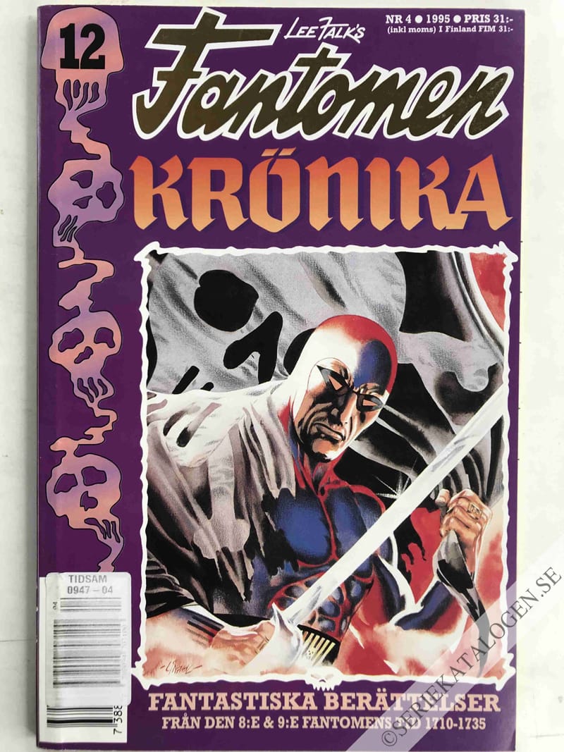 Framsida på Fantomen Krönika #4 (1995)