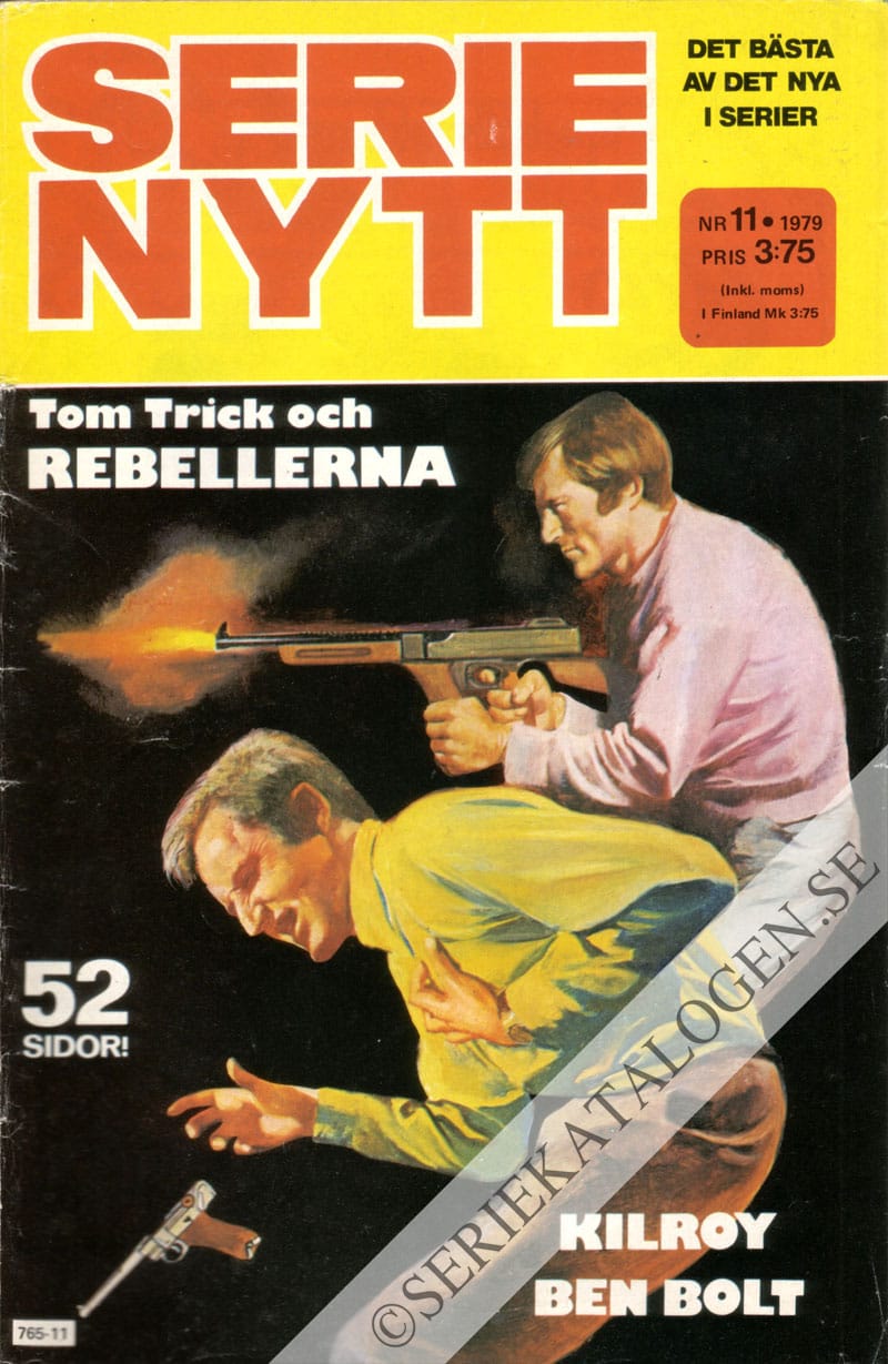 Framsida på Serie-Nytt #11 (1979)