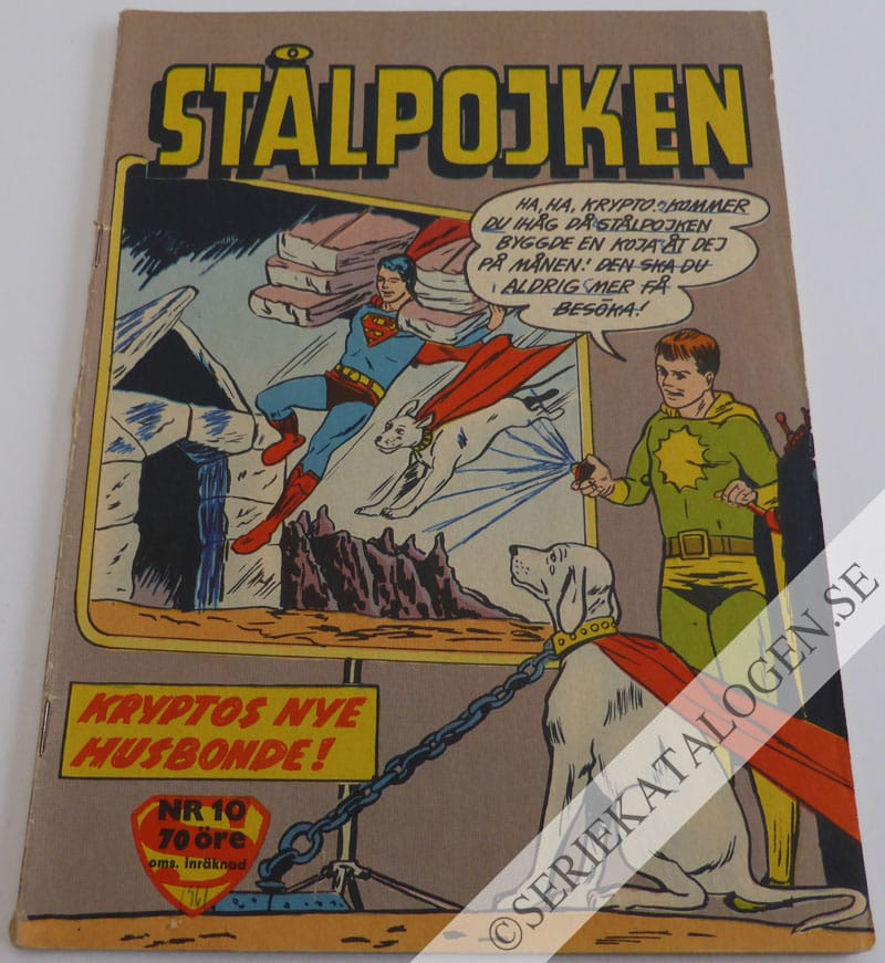 Framsida på Stålpojken #10 (1961)