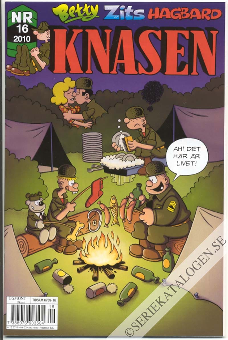 Framsida på Knasen #16 (2010)