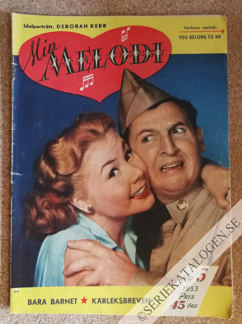 Framsida på Min melodi #5 (1953)