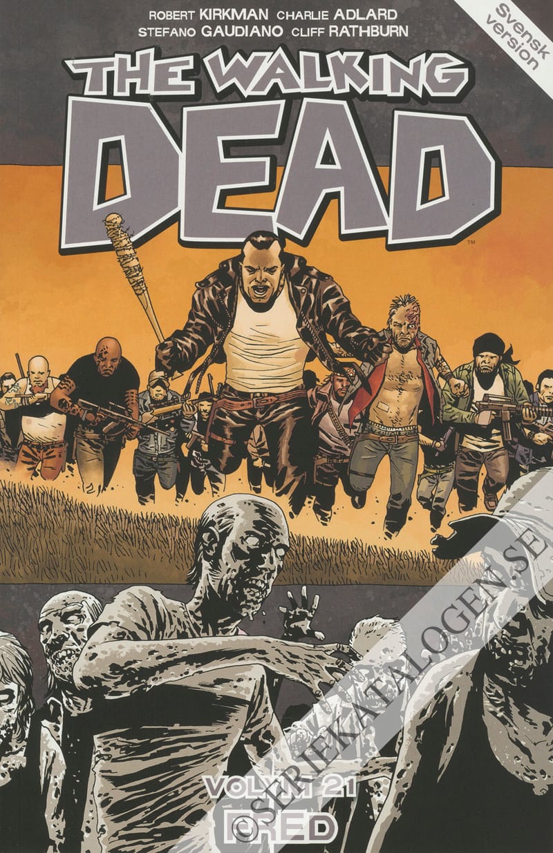 Framsida på The walking dead Fred (2019)