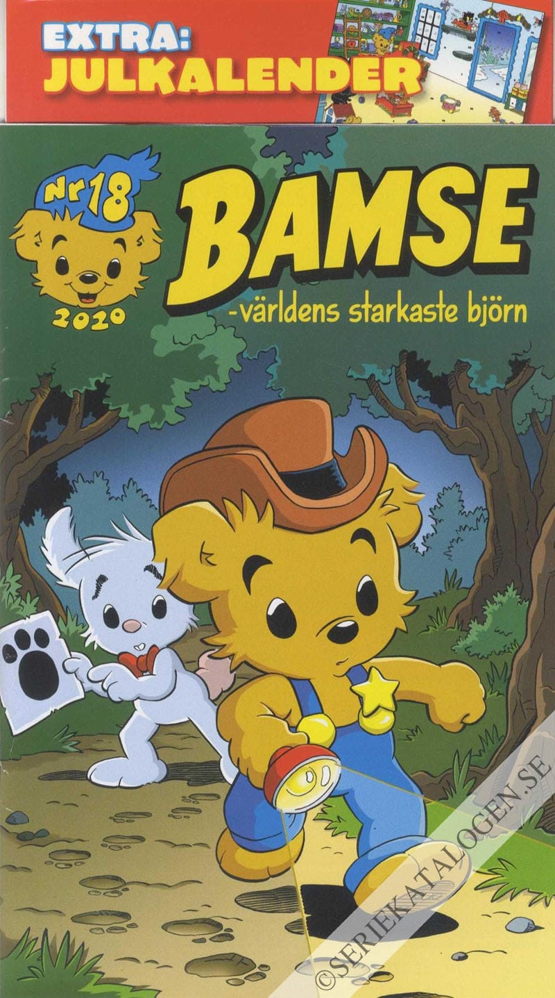 Framsida på Bamse #18 (2020)