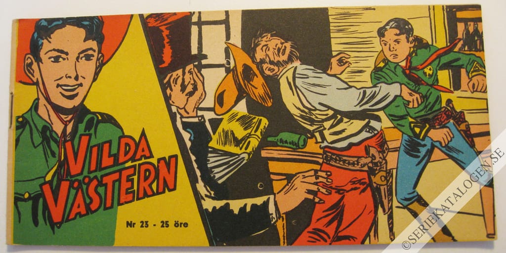 Framsida på Vilda Västern #23 (1959)