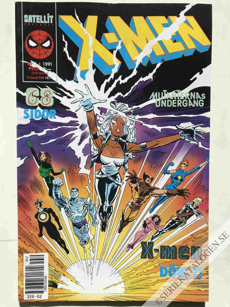 Framsida på X-Men #2 (1991)