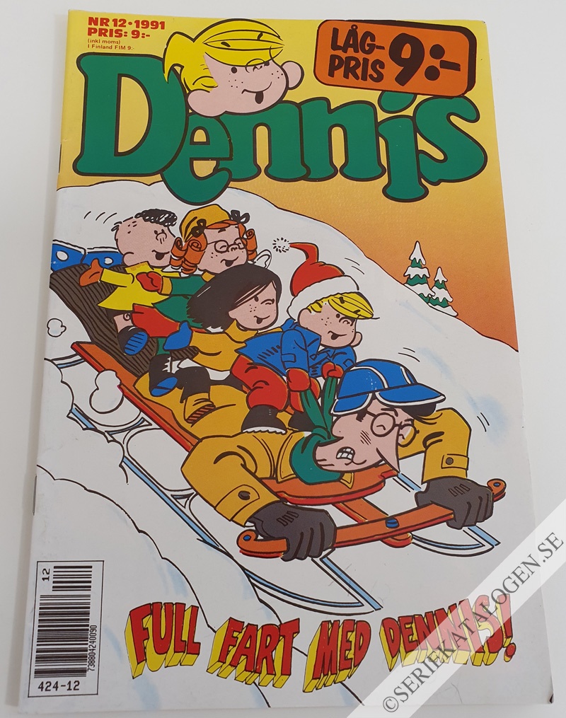 Framsida på Dennis #12 (1991)