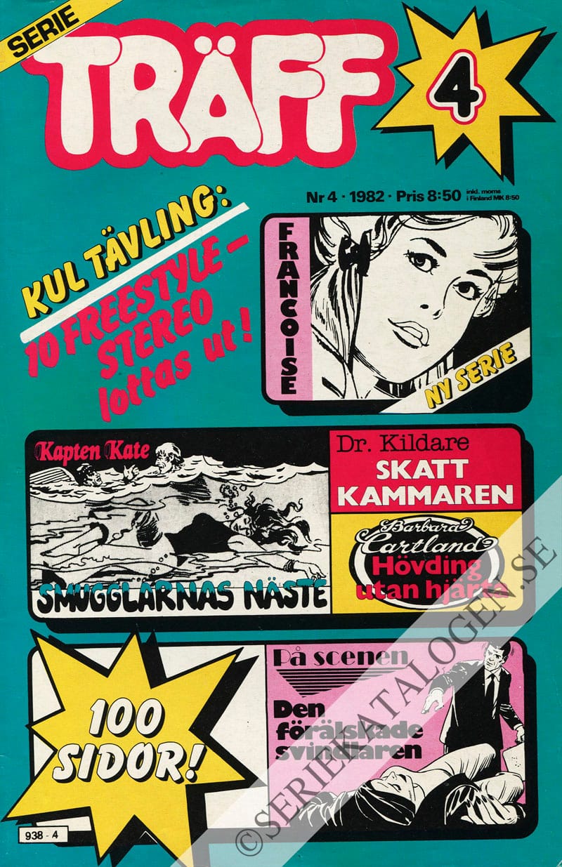Framsida på Serieträff #4 (1982)