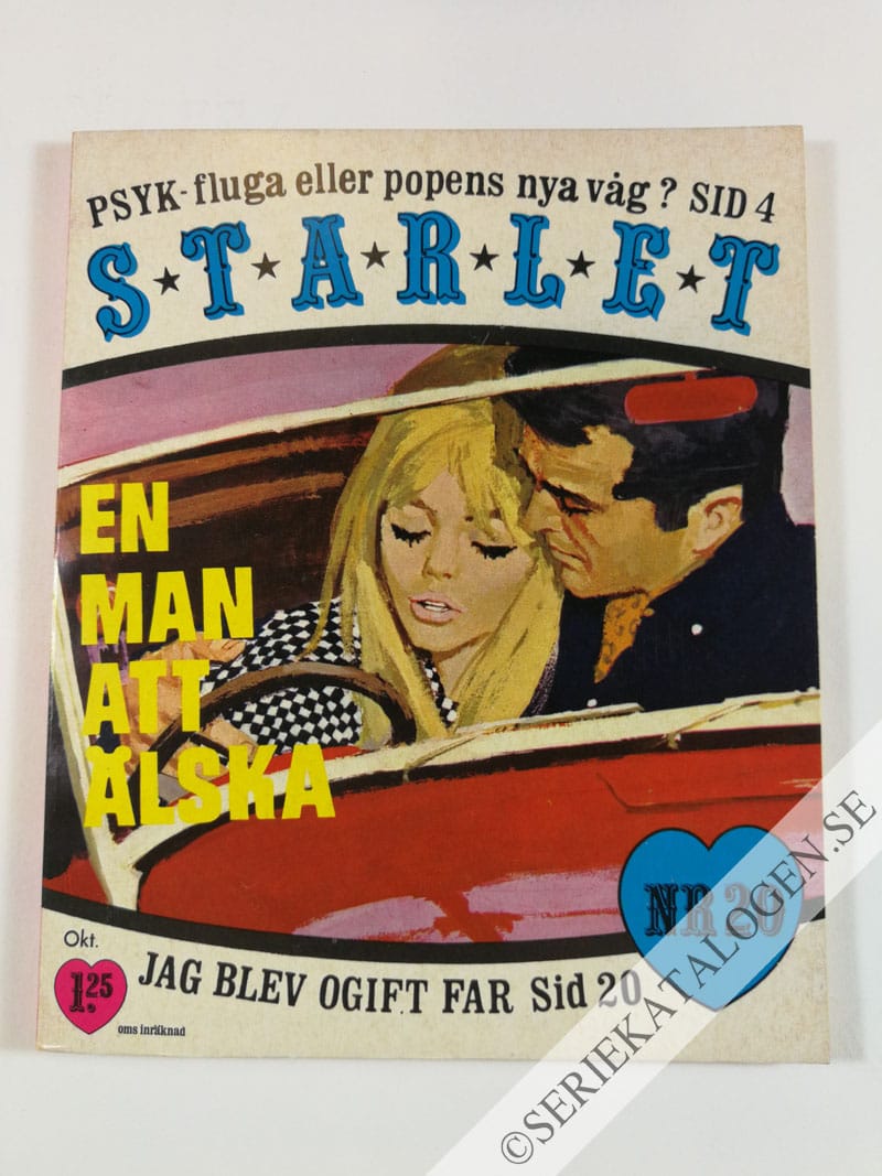 Framsida på Starlet #20 (1967)