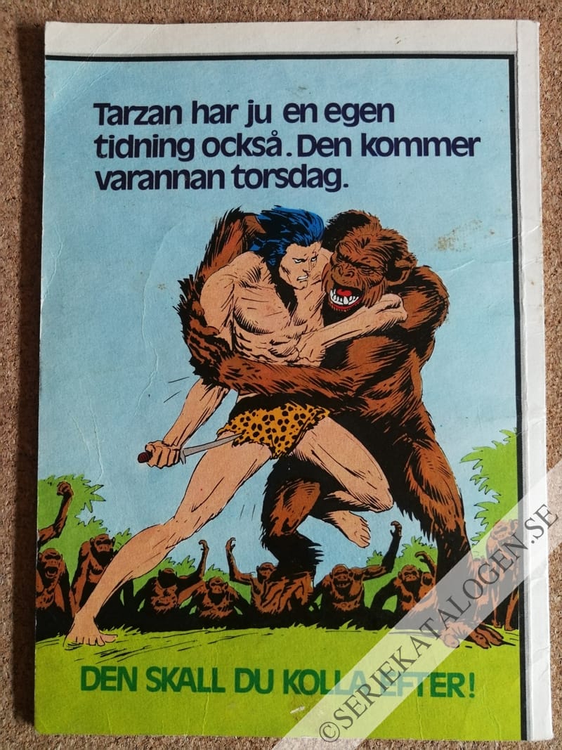 Baksida på Tarzan - Den obesegrade (1979)