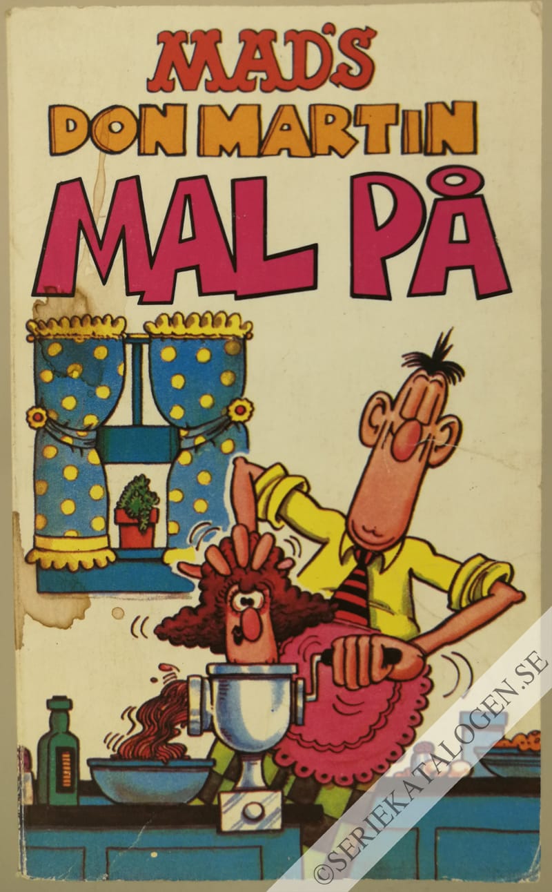 Framsida på MAD-pocket #72 - MAD's Don Martin mal på (1982)